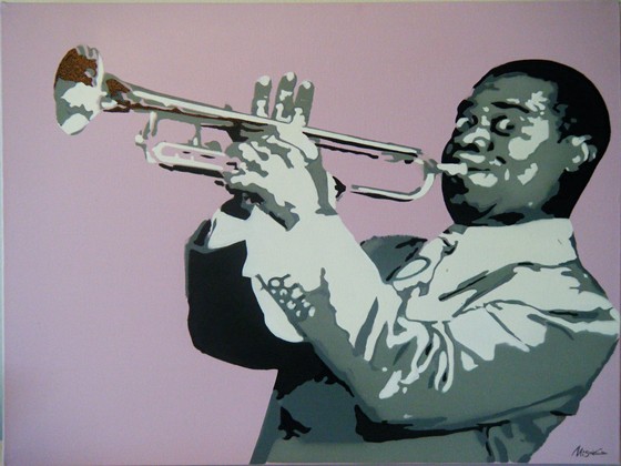 Paintings: Spray paint 