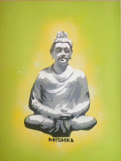 Paintings: Spray paint 