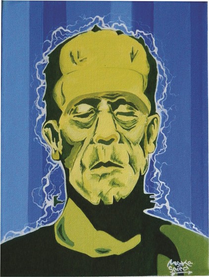 Paintings: Acrylic paintings